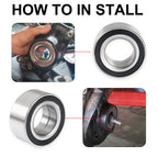 2 Pcs Wheel Bearing for Arctic Cat Wildcat XX (2018–2023) 2402-412