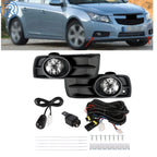 Fog Lights for Chevy Cruze (2010–2014) - Driver & Passenger, Switch & Wiring Kits