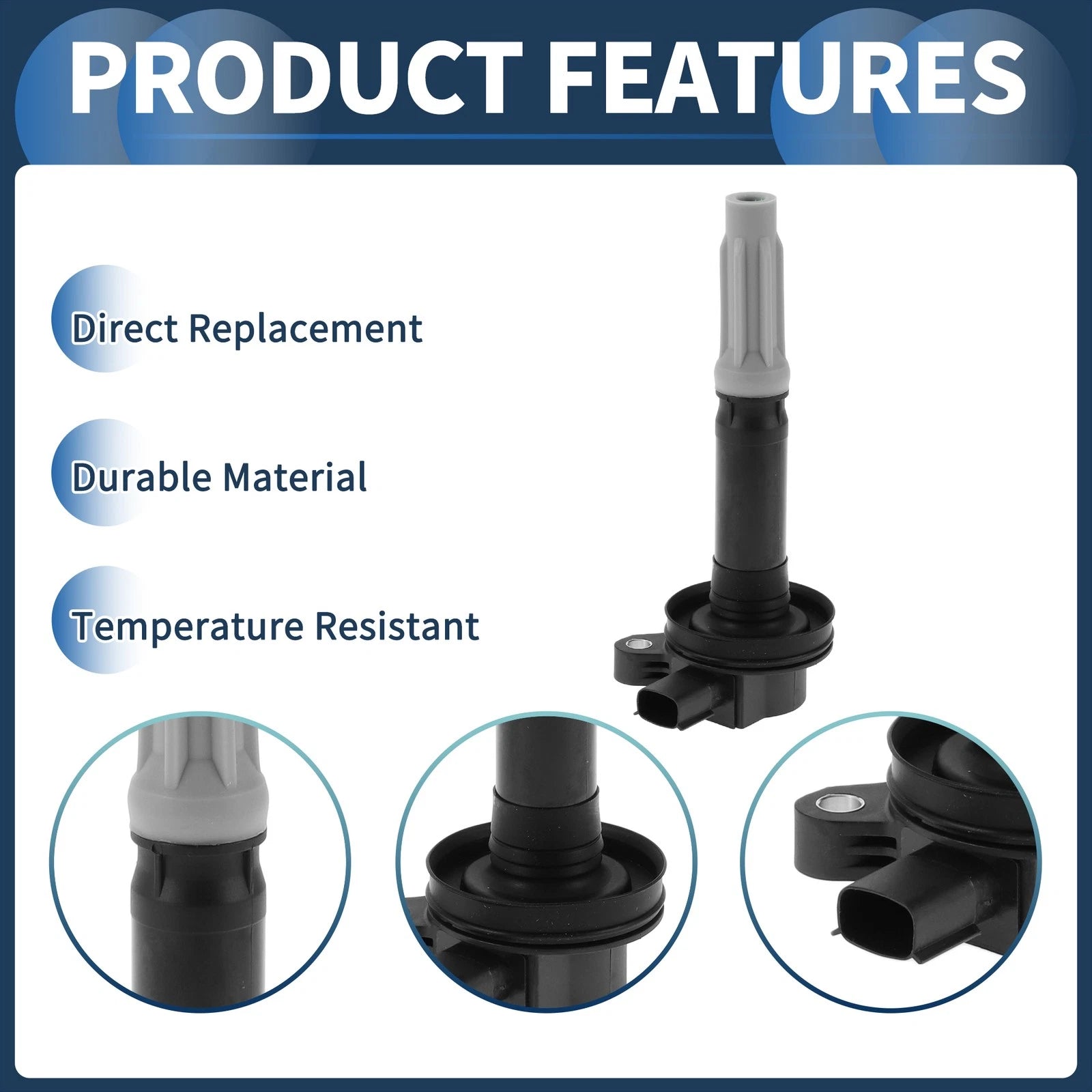 Ignition Coil Pack No.BR3E12A375AA for Ford F-150, Mustang 