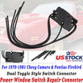Power Window Switch Connector Repair Pigtail for Camaro Firebird (1970–1981)