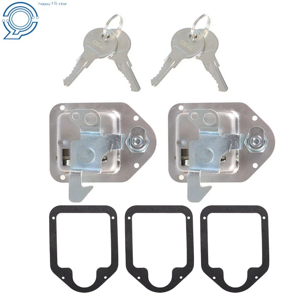 Toolbox Lock Paddle Handle for RV Trailer (4-3/8" & 3-1/4")