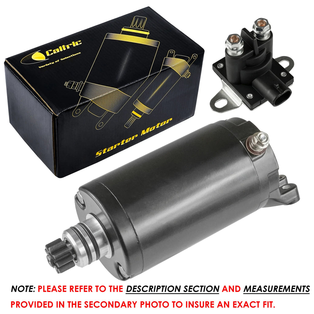 Starter & Relay Solenoid for Seadoo RXT IS X 255 (2009–2011)