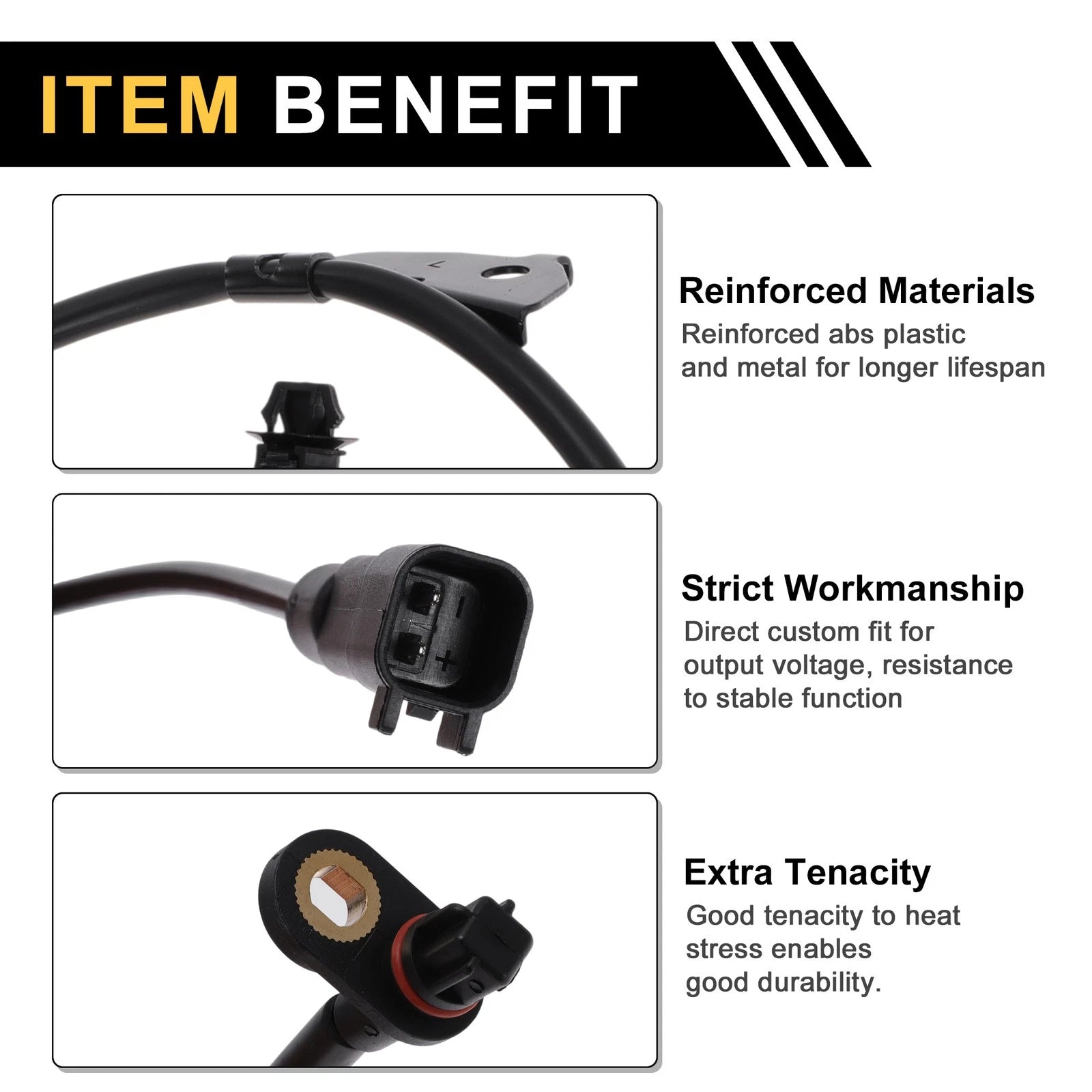 ABS Wheel Speed Sensor No.4670B409 for Mitsubishi Outlander Sport (2011–2021)