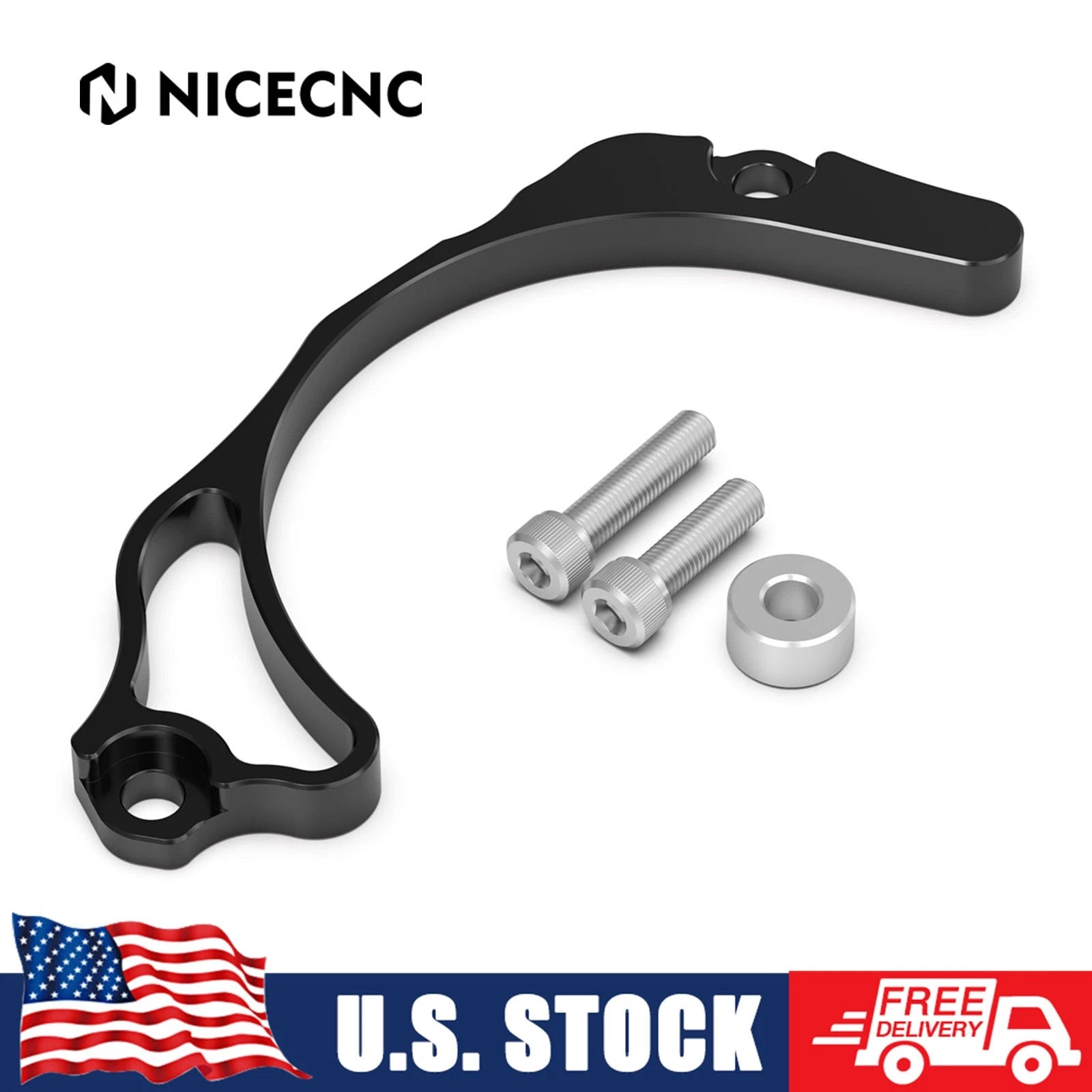 Case Saver Chain Guide Guard for Honda Sportrax 400 TRX400EX (1999–2008) Black