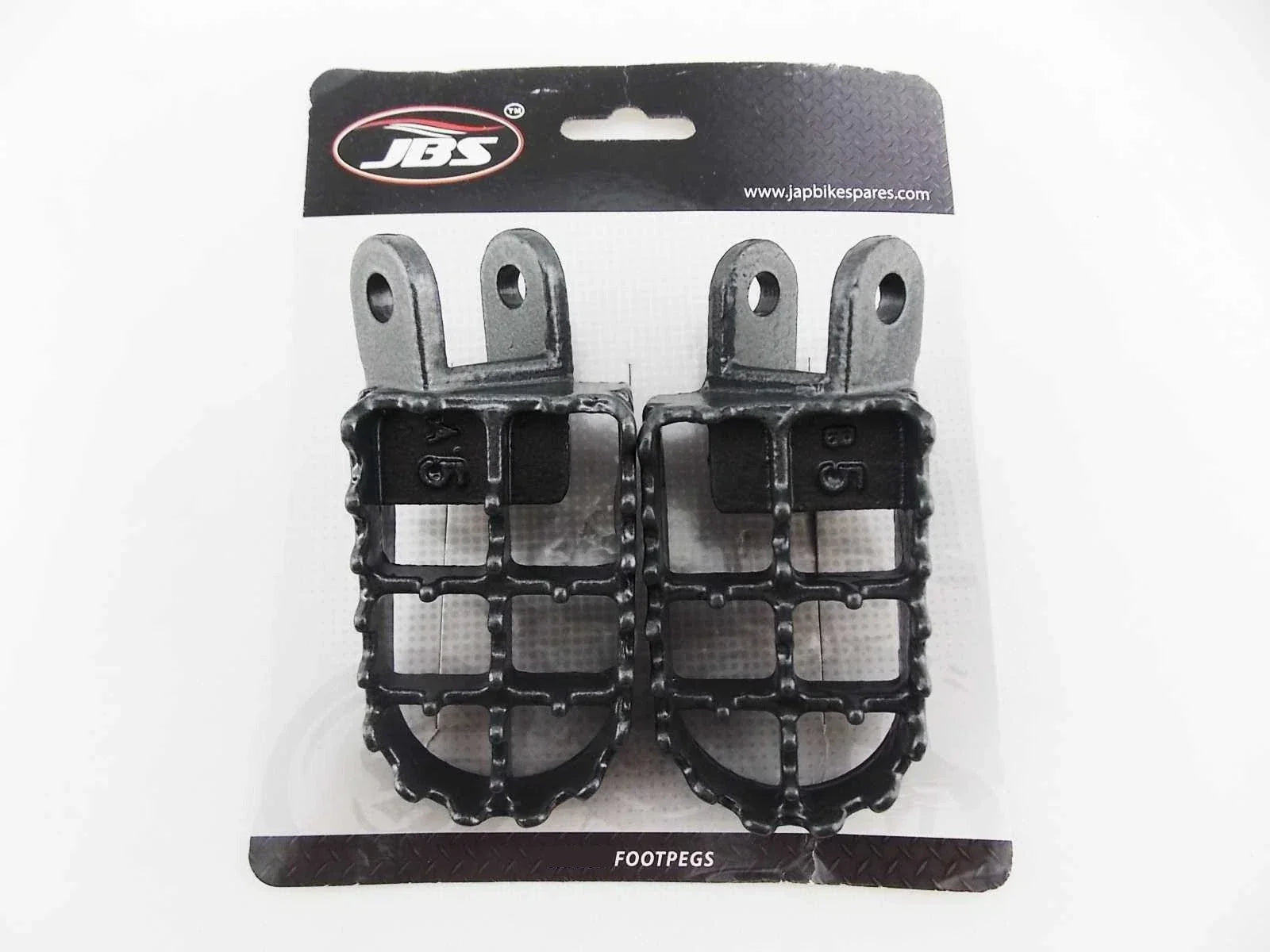 Steel Foot Pegs Set for Honda XR250 (1996-2005) - Left & Right Pair