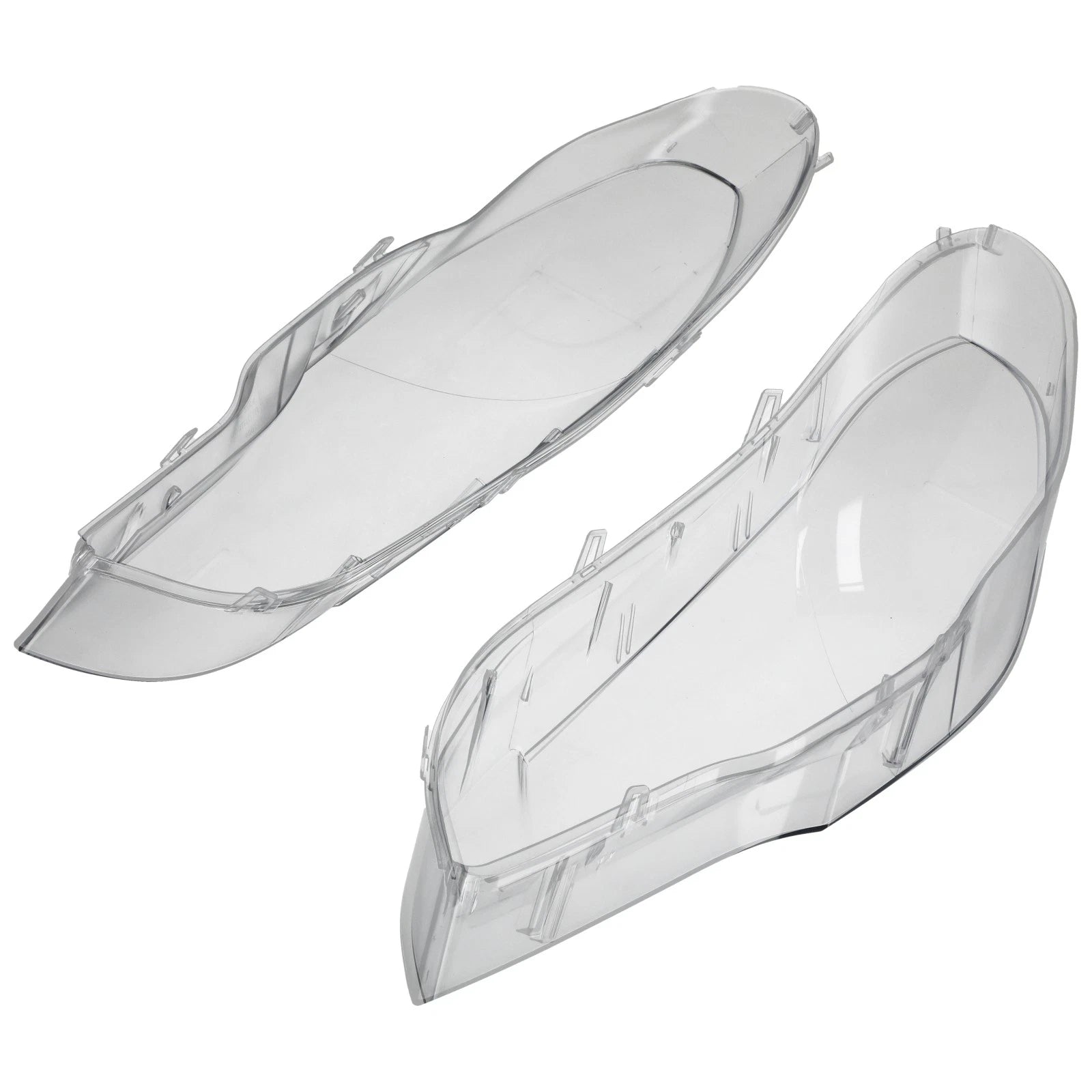Pair Headlight Lens Cover for BMW X5 E70 (2007–2013) 63117288995