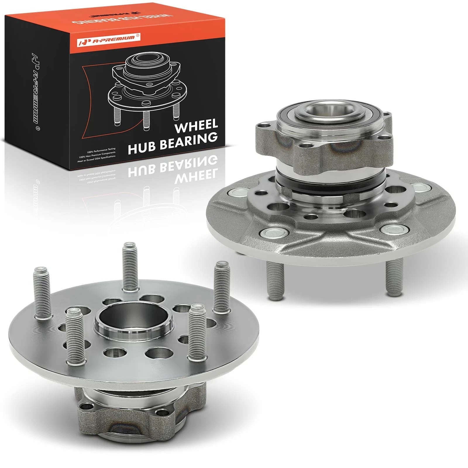 2X Front Wheel Hub & Bearing Assembly for Ford Transit-150 250 350 (2015–2023)
