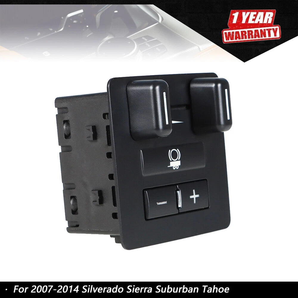 Trailer Brake Control Switch for Silverado Sierra Suburban Tahoe (2007â2014)