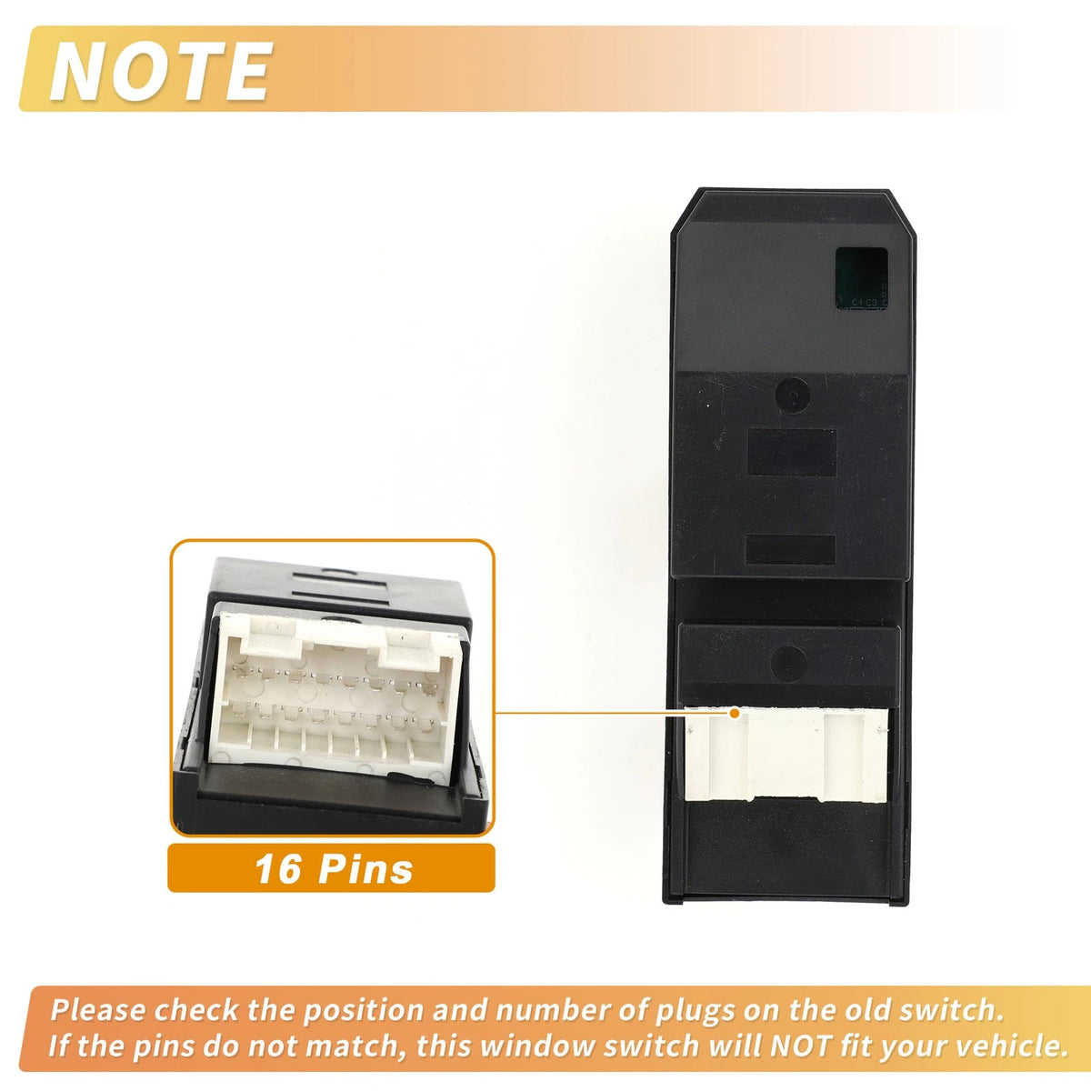 Power Window Switch for Suzuki (2000–2006)