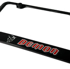 License Plate Frame Notched Plastic for Dodge Demon (2016–2023)