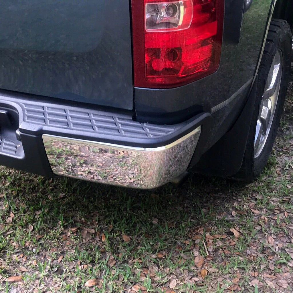 Chrome Rear Bumper End Cap for Chevy Silverado Sierra 1500 (2007–2013)