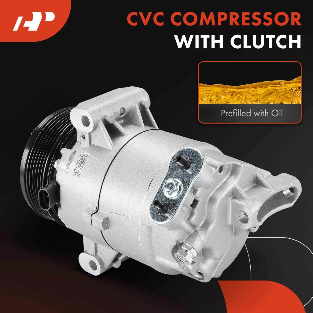 A/C Compressor with Clutch for Chevrolet Cobalt (2005-2007)