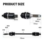 Pair CV Axle Drive Shaft for Polaris Ranger Crew XP 900 (2017–2018)