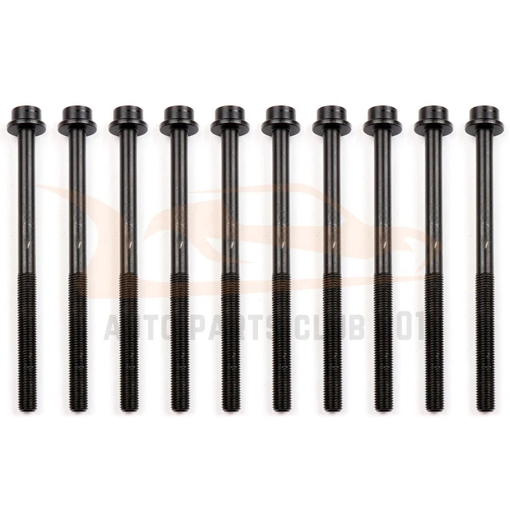 Set of 10 Cylinder Head Gasket Bolts for Ford Escape Mercury Milan (2009–2013)
