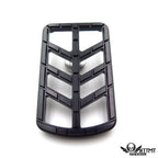 Black Dominator Brake Pedal Pad for Harley Dyna Softail Touring Freewheeler (2016–2023)