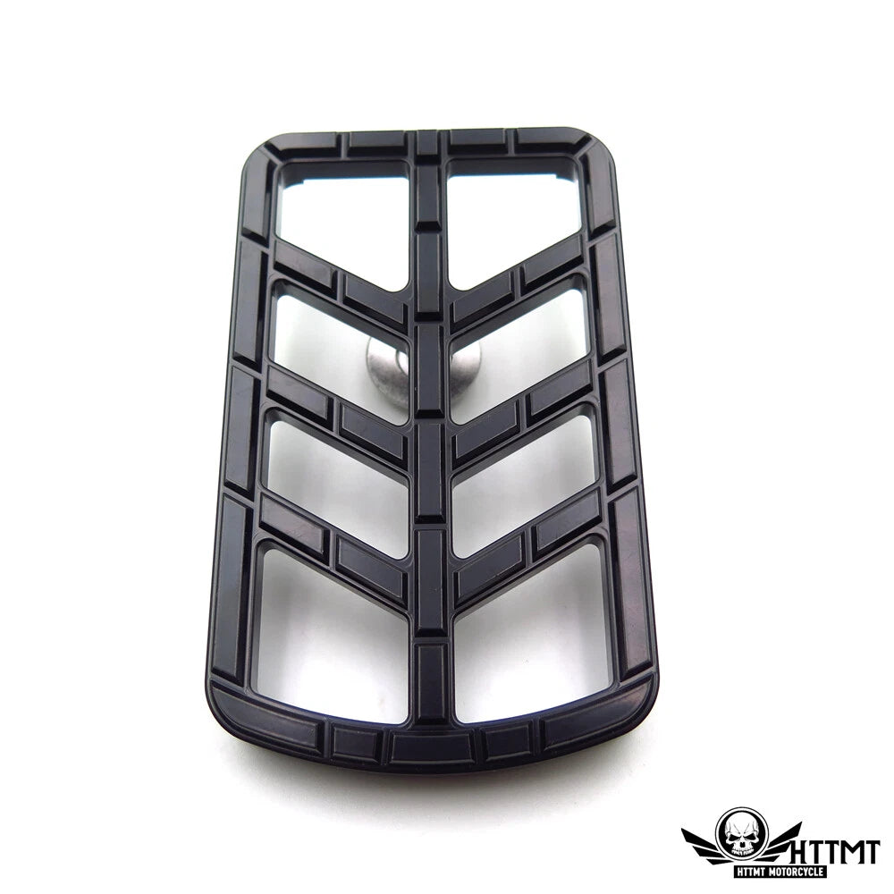 Black Dominator Brake Pedal Pad for Harley Dyna Softail Touring Freewheeler (2016–2023)