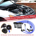 7pcs Spark Plug Wire Ignition Coil Cable No. 32720-P8A-A02 for Honda Accord (1990–2002)