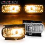 Set of 2 Clear Fog Lights for Ford F-150 F-250 (1999–2004)