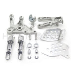 Front Rider Foot Peg Rest Bracket Rearsets for Honda CBR600RR (2003–2006)