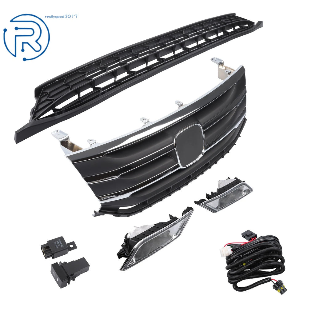 Chrome Grille & Fog Lights Kit for Odyssey (2011-2014)