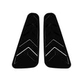 Set of 2 Rear Window Blinds Stickers for Ford Mustang MK5 (2005–2014) ABS