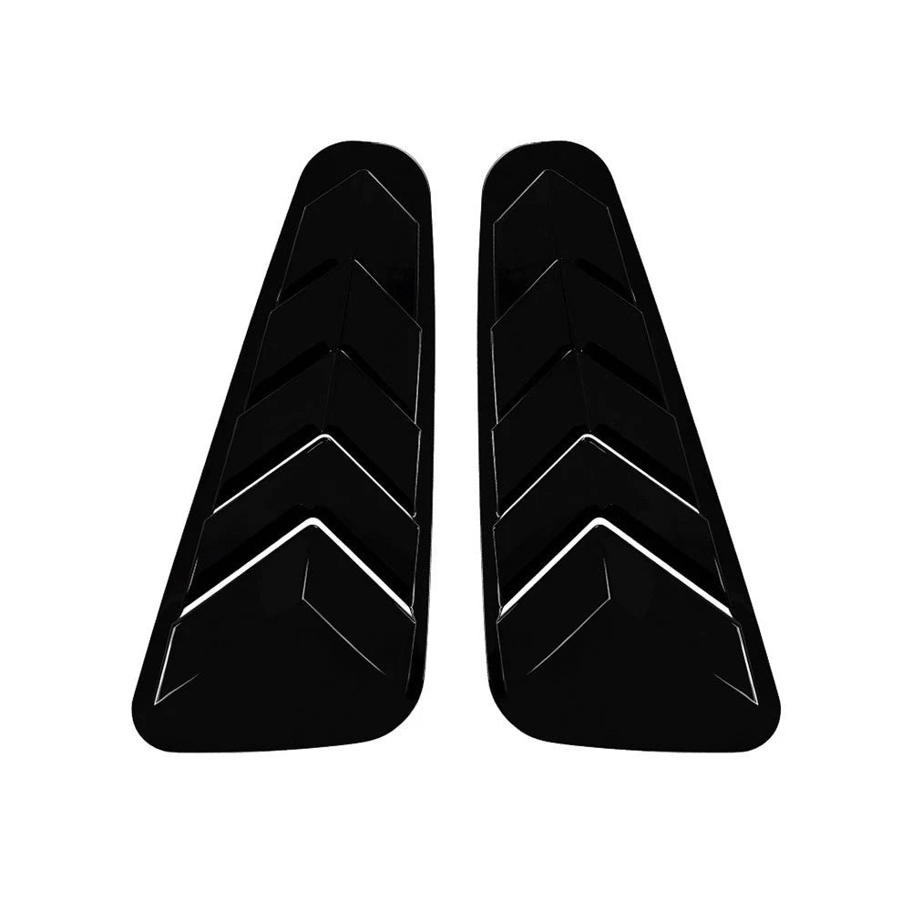 Set of 2 Rear Window Blinds Stickers for Ford Mustang MK5 (2005–2014) ABS
