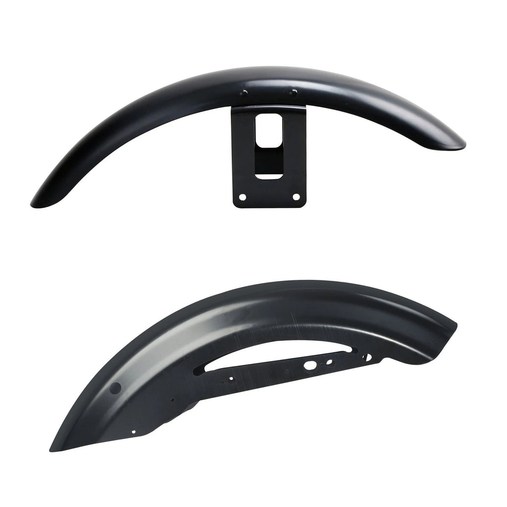 Fenders for Harley Sportster XL883 XL1200 (2004–2022) Unpainted Black