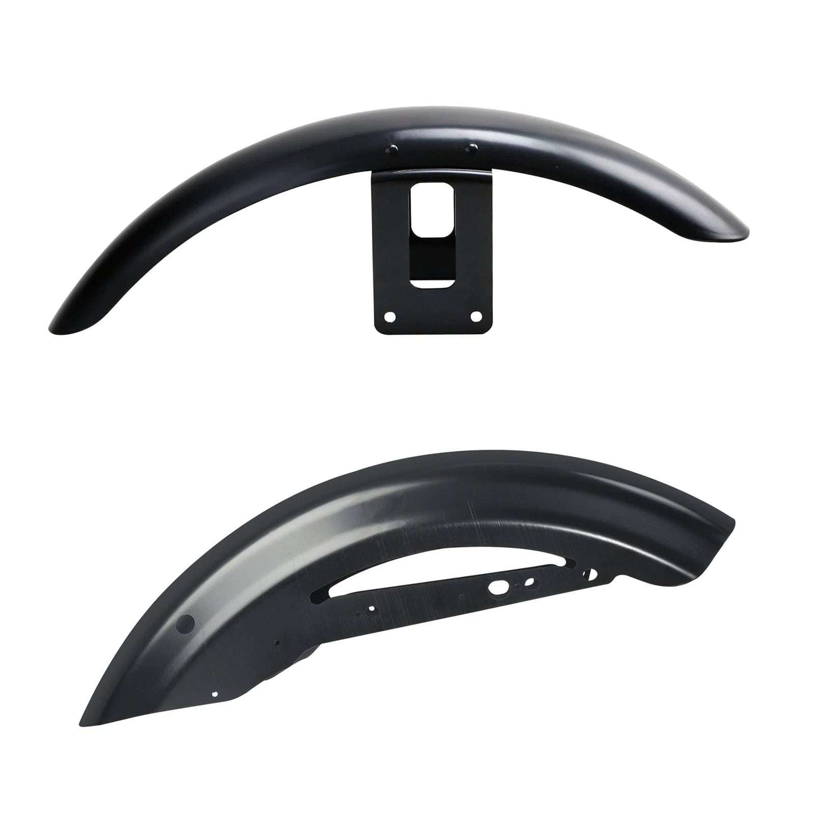 Fenders for Harley Sportster XL883 XL1200 (2004–2022) Unpainted Black