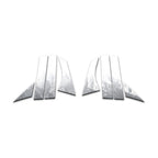 Diamond Grade 8pc Stainless Steel Pillar Post Covers for 2012-2024 Ford Focus