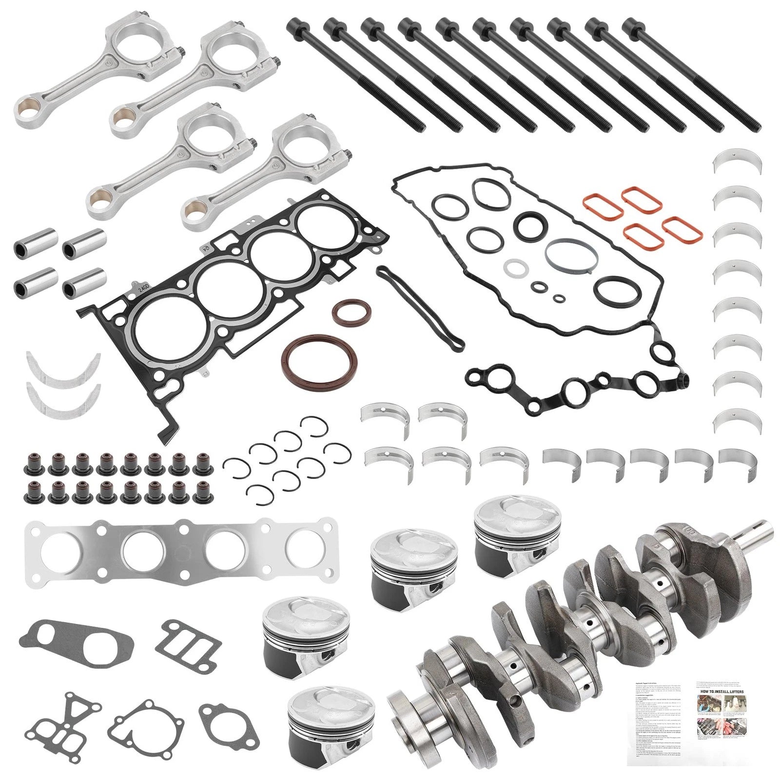 Engine Rebuild Kit for Kia Hyundai 2.4L G4KJ (2011–2020)