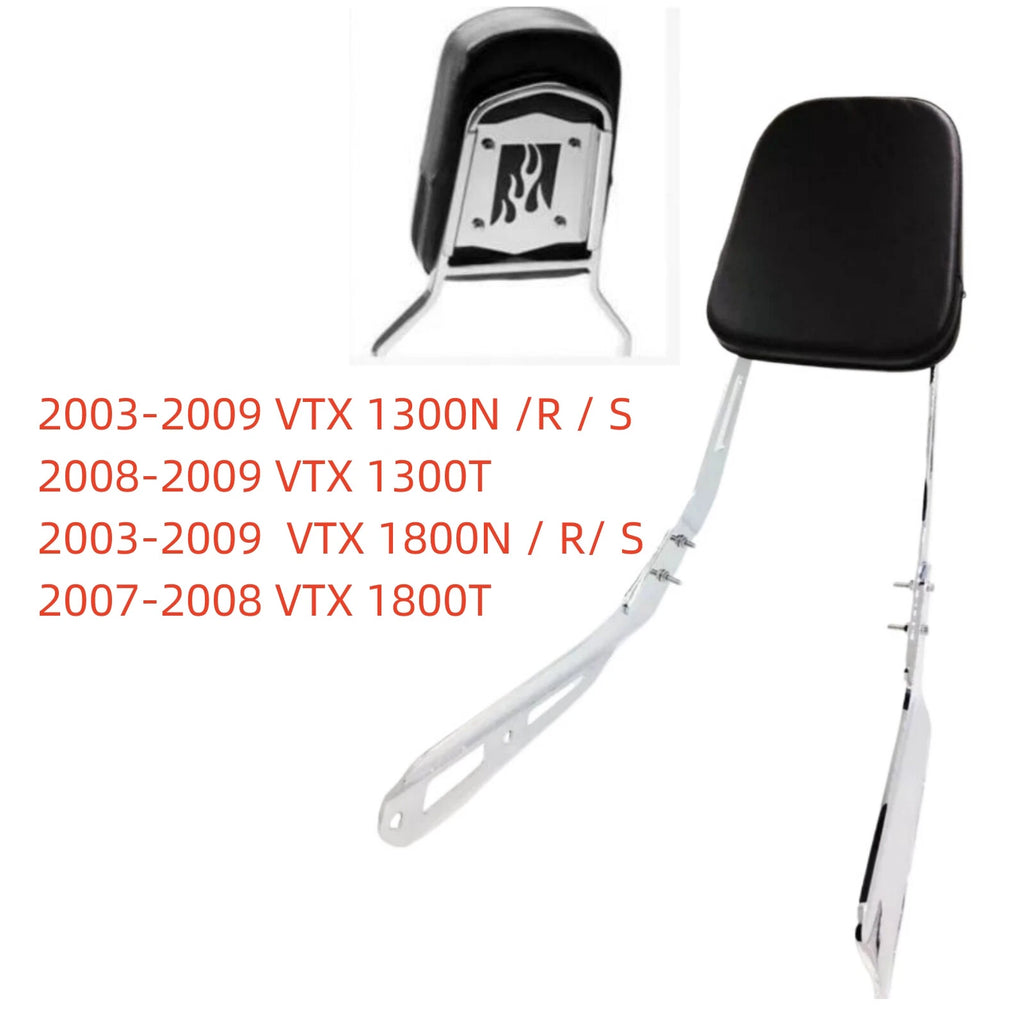 Sissy Bar Backrest for Honda Spirit 750, Magna, VTX 1300/1800, VLX600, Aero 1100