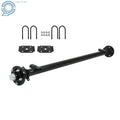 Complete 3500 lbs Axle with U Bolt Kit for Boat Trailer 