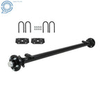 Complete 3500 lbs Axle with U Bolt Kit for Boat Trailer 