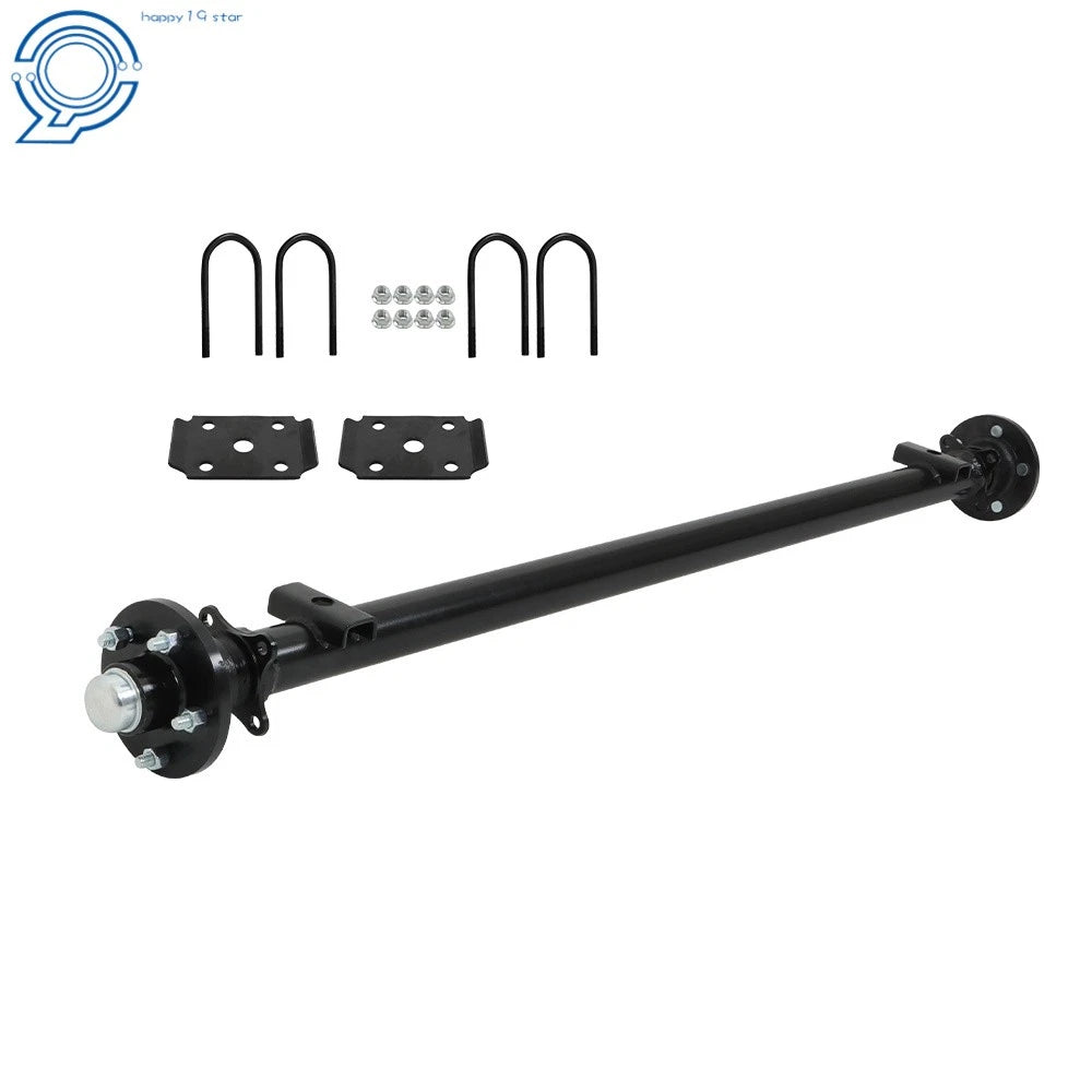 Complete 3500 lbs Axle with U Bolt Kit for Boat Trailer 