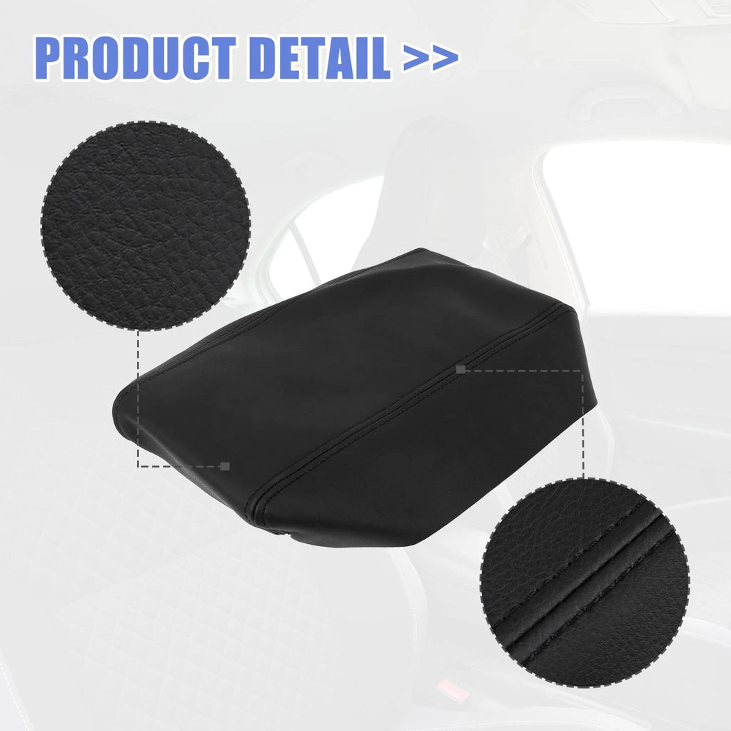Center Console Lid Armrest Cover for Toyota Prius (2004–2009) Black