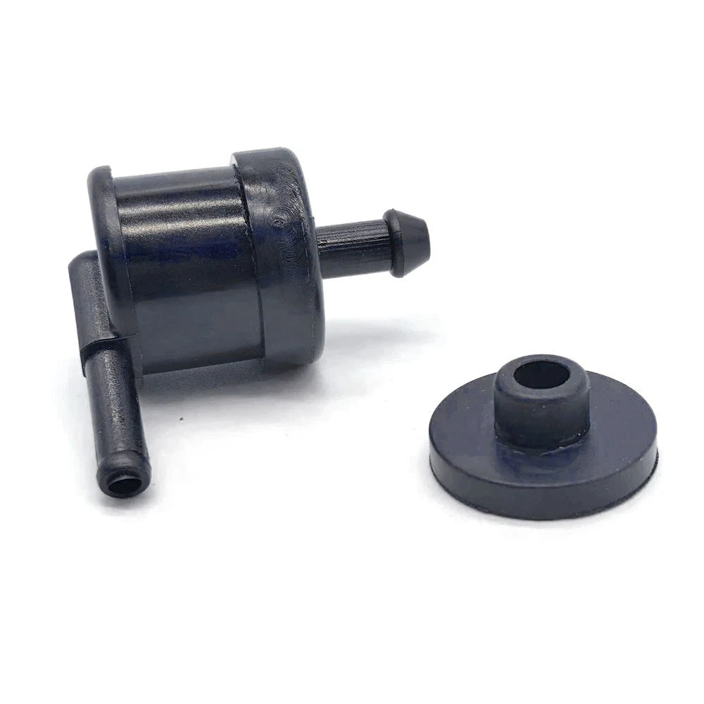 Set of 2 Fuel Check Valve & Grommet for Husqvarna Craftsman (576618101, 584648201)