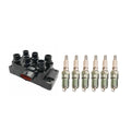 Set of 6 Hitachi Ignition Coils & NGK Spark Plugs for Explorer Mountaineer (2002–2005)