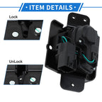 Rear Liftgate Door Lock Actuator for Chevrolet Tahoe (2007–2014) No.13501871