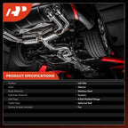 Left Catalytic Converter for Dodge Durango Jeep Grand Cherokee (2013–2019)