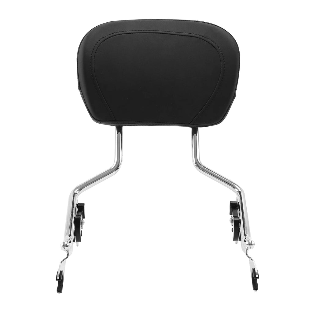 Detachable Backrest Pad Sissy Bar for Harley Touring Street Glide (2009–Present) Chrome