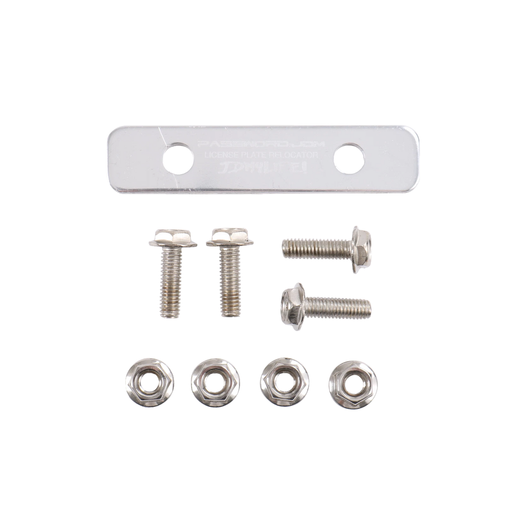 License Plate Mount Relocator Bracket for Universal Fit (All Years)