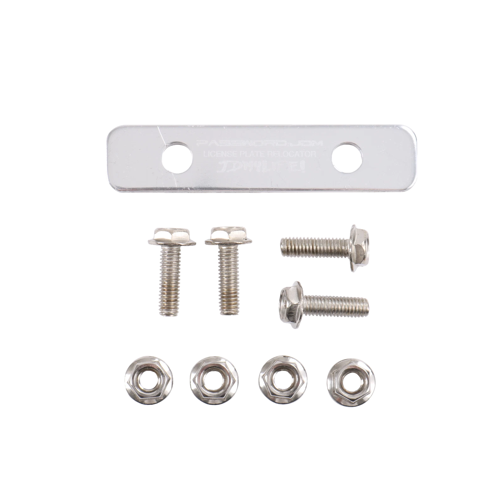 License Plate Mount Relocator Bracket for Universal Fit (All Years)