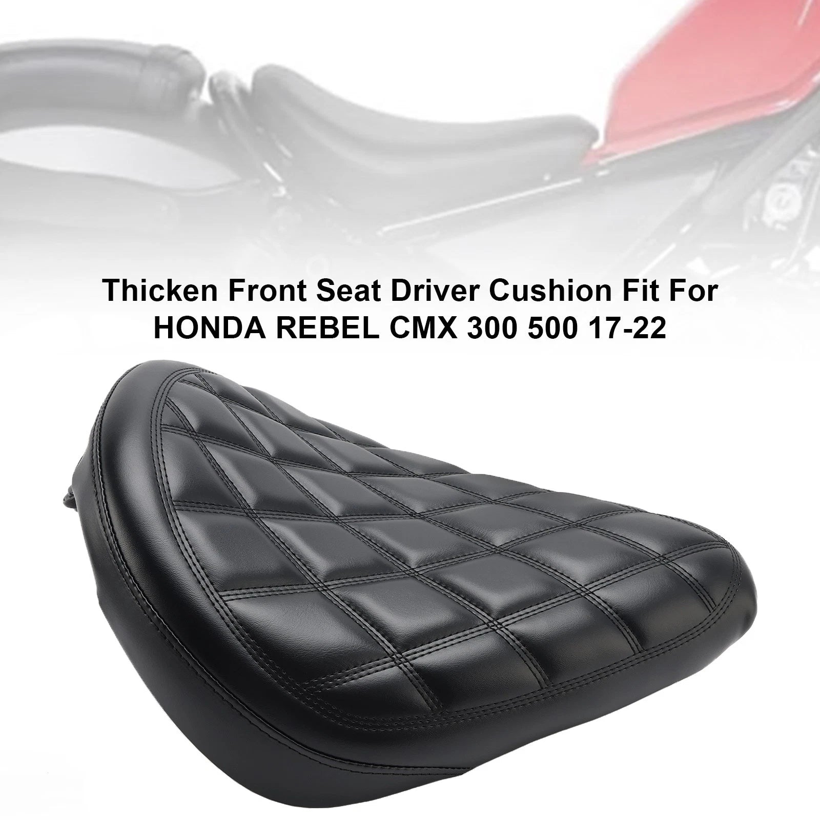 Front Driver Seat Cushion for Honda Rebel CMX 300 500 (2017–2023)