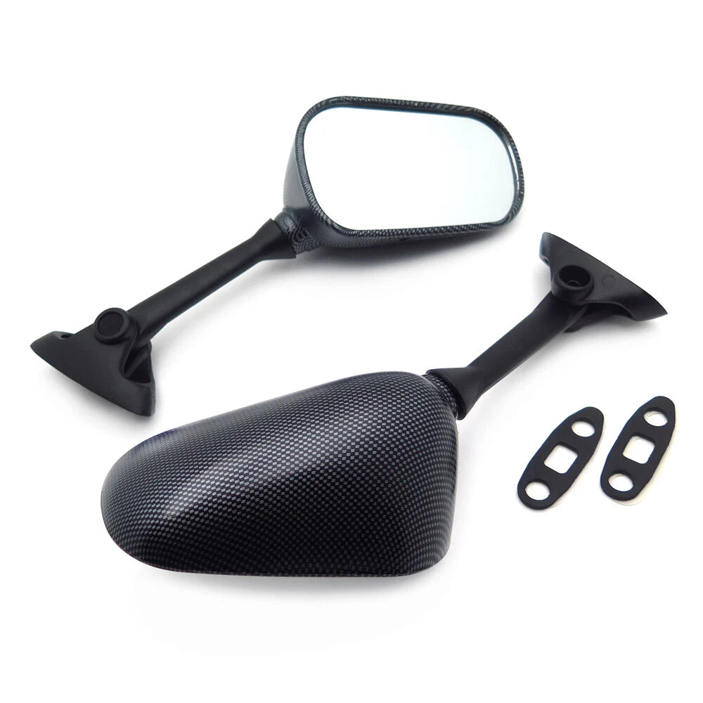 OEM Replacement Mirrors for Suzuki GSXR 600 750 (2004–2005) Carbon