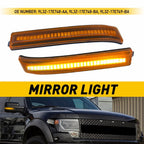 Left Driver Door Keypad Pillar Trim for Ford Explorer (2011–2019)