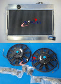 3 Row Aluminum Radiator + Fan for Datsun 1600 (1968-1973)