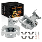 Set of 2 Brake Calipers for Ford Mustang GT V8 5.0L (2011–2014) with Bracket