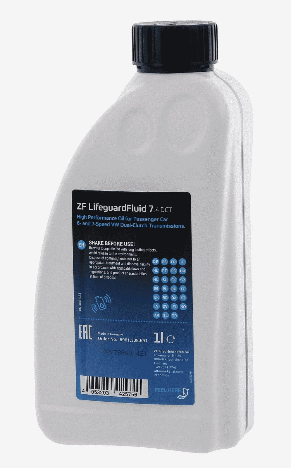 Automatic Transmission Fluid for ZF Vehicles (1 Liter)