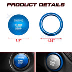 Aluminum Alloy Engine Start Stop Switch Push Button for Mercedes-Benz B, C, E Class (2006-2014)