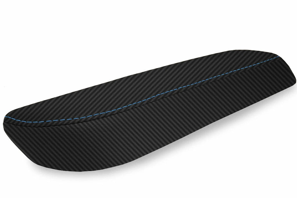 2PC Carbon Fiber Armrest Door Panel Cover for Nissan 350Z (2006–2008)